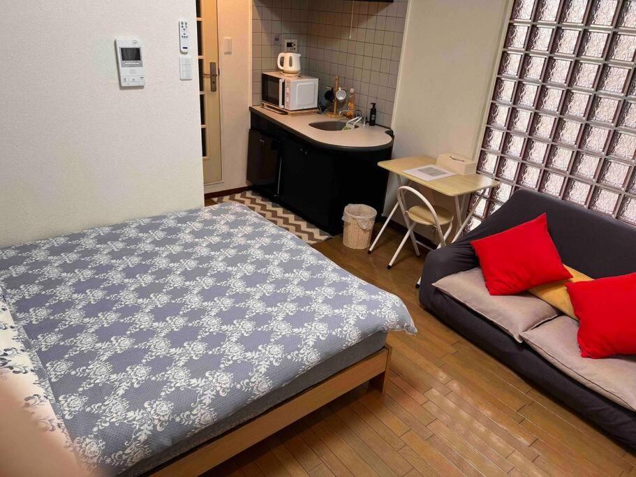 B302/大阪人气景点黑门市场步行6分钟，日本桥、难波、心斋桥、道顿堀步行可达 Apartamento
